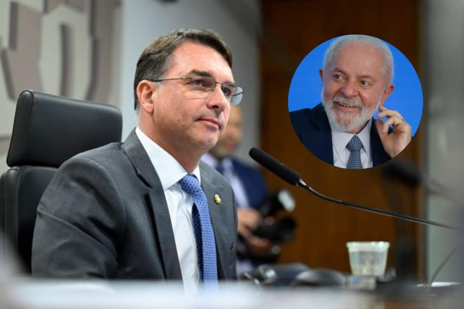 Flávio diz que Lula ‘tem medo’ de disputar as eleições de 2026 contra Bolsonaro