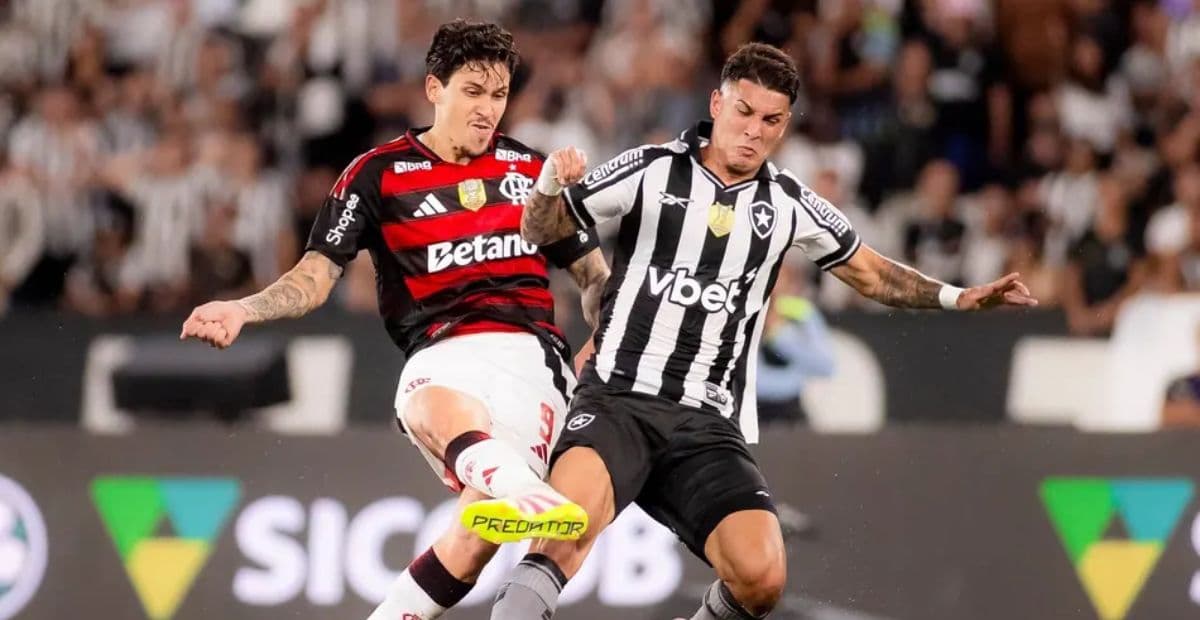 Flamengo atropela o Botafogo por 3 a 0 e segue na cola do Palmeiras no Brasileirão