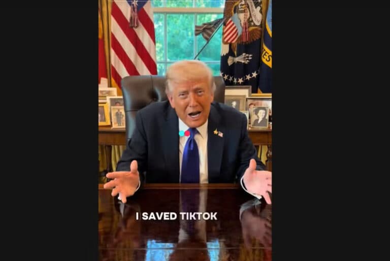 VÍDEO: “Eu salvei o TikTok, vocês me devem essa”, diz Trump em 1ª publicação no ano, dirigindo-se aos jovens