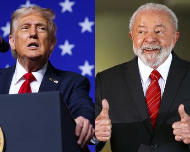 Donald Trump chama Lula de “bom homem” e diz que visitará o Brasil
