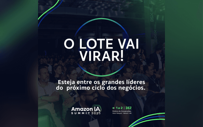 Amazon IA Summit 2025 entra na reta final de vendas do 4º lote: últimos passaportes disponíveis