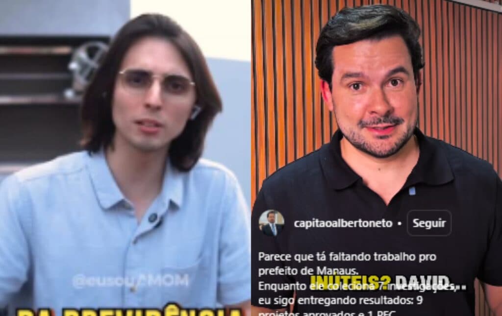 Amom Mandel e Alberto Neto reagem ao serem chamados de ‘inúteis’ por David Almeida