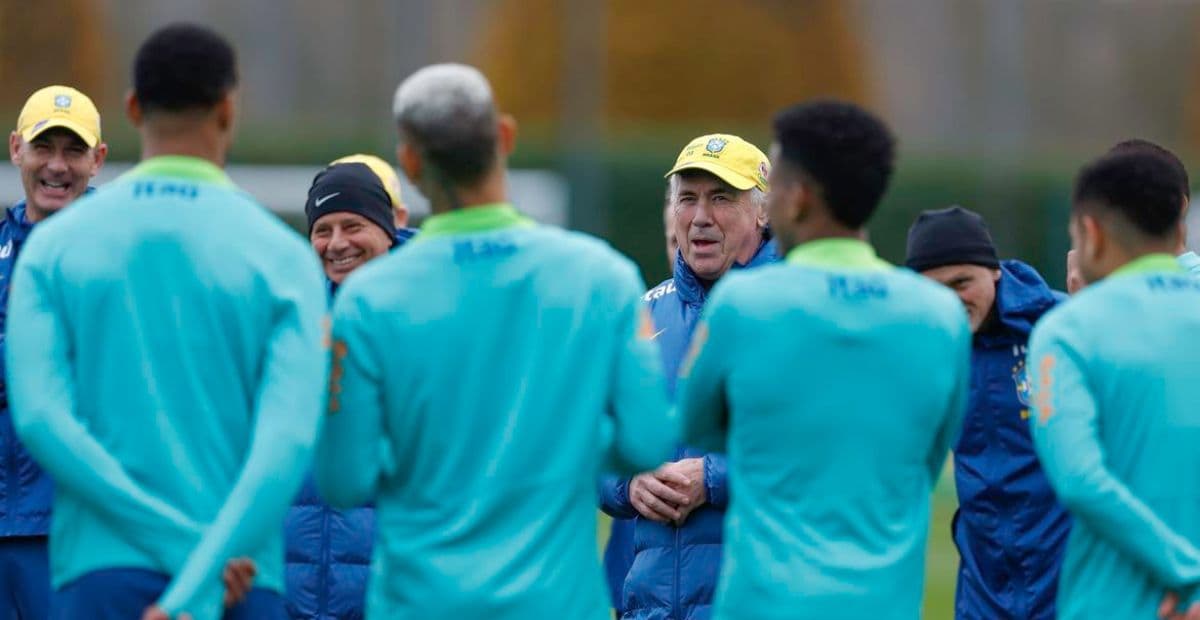 Ancelotti começa a esboçar equipe para amistoso contra Senegal