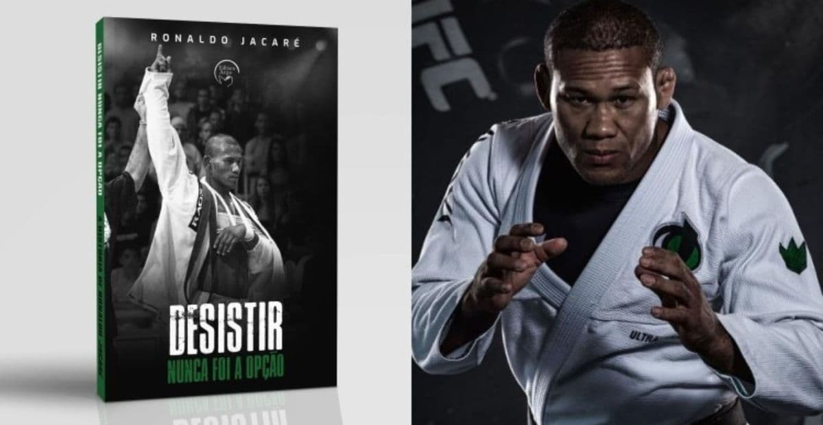Ícone do jiu-jítsu Ronaldo “Jacaré” lança autobiografia durante a Feira de Artes Marciais 2025 em Manaus