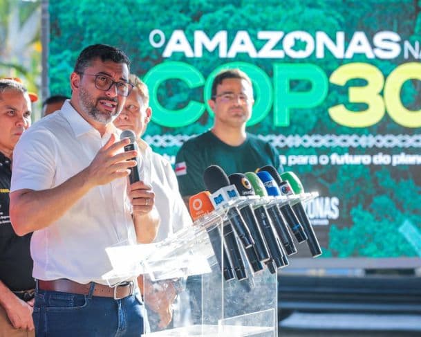 Wilson Lima apresenta ações que vai levar para a COP30 que ocorre em Belém
