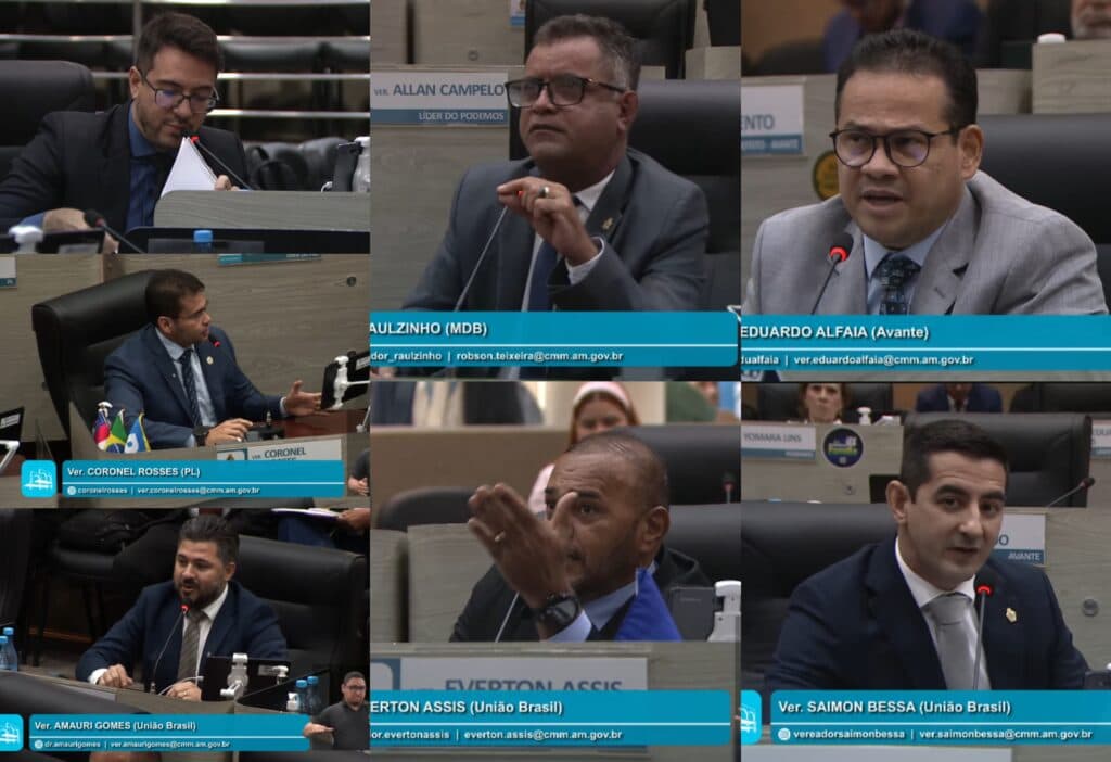 Pedido de vistas de Rodrigo Guedes gera embate acalorado na Câmara Municipal de Manaus