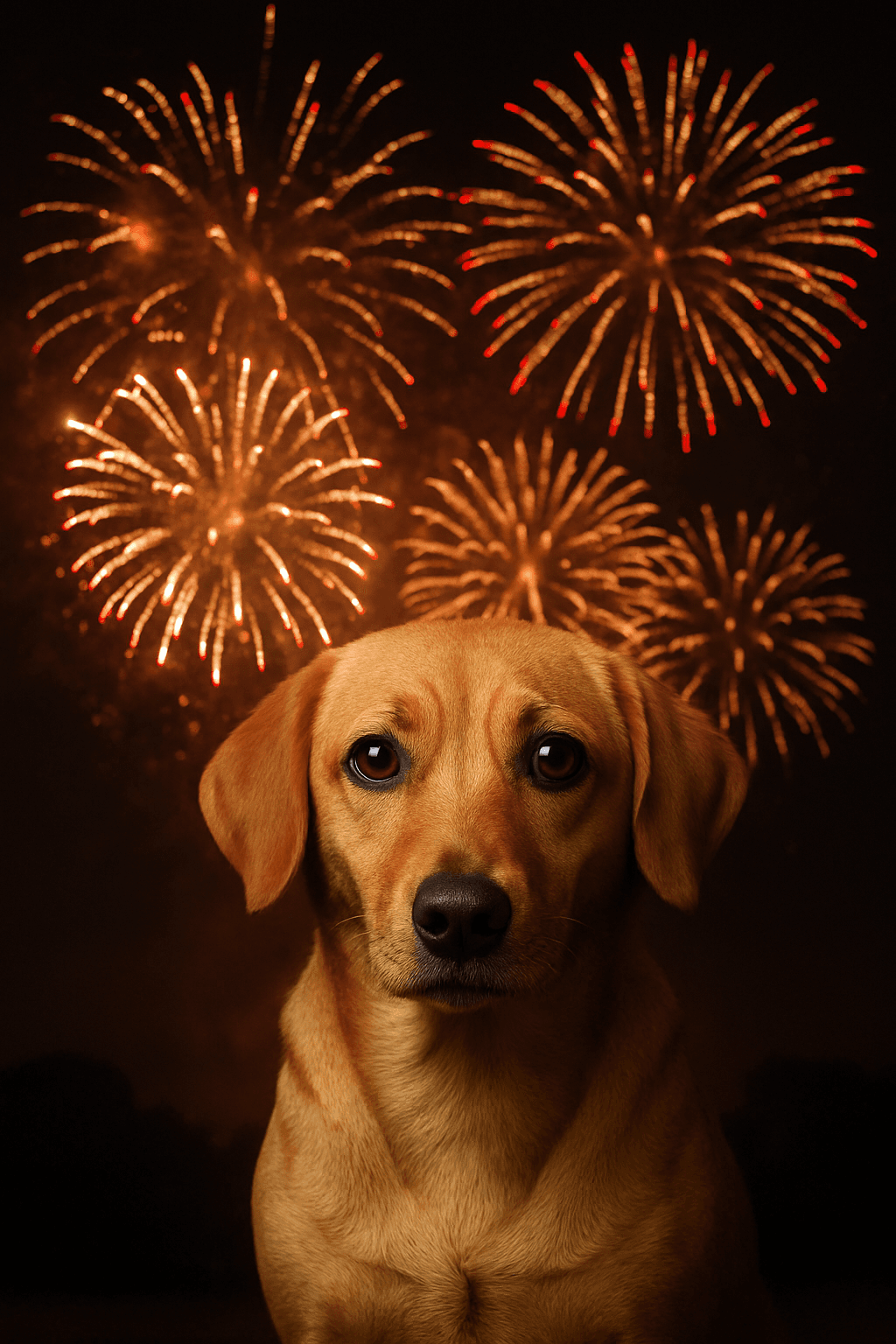 Como proteger os pets dos fogos de artifício nas festas de fim de ano