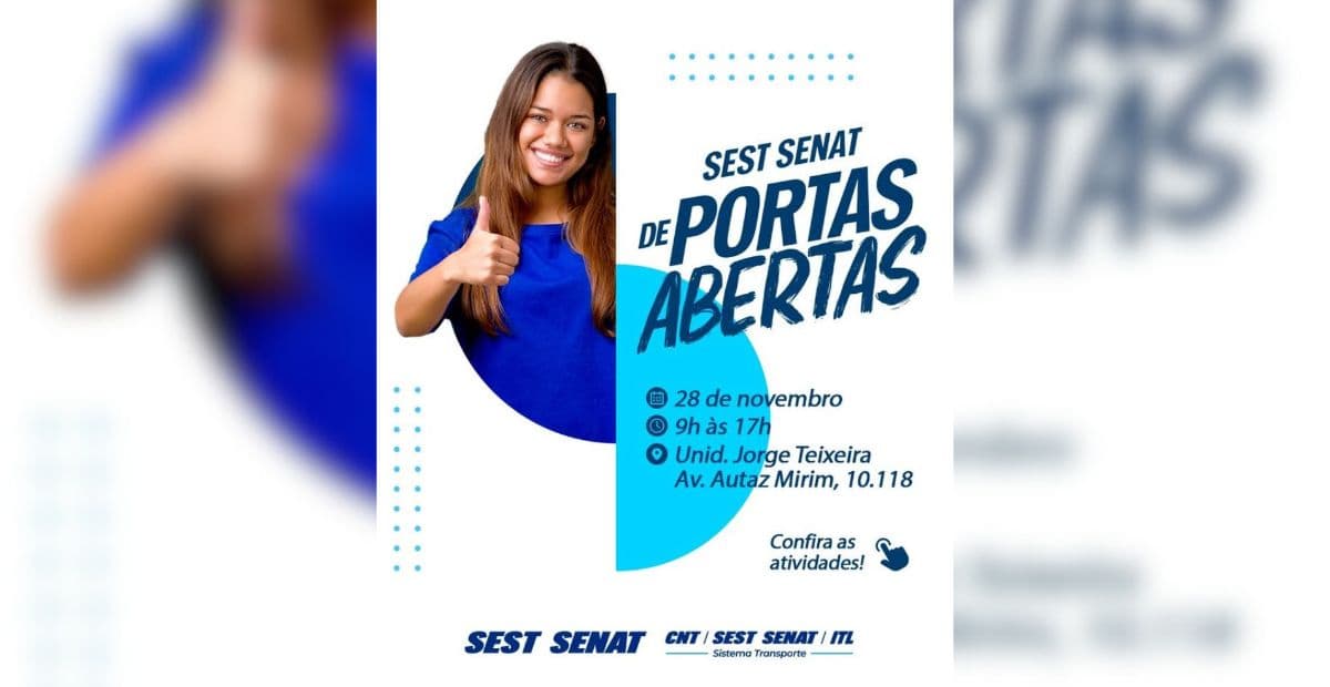 SEST/SENAT realiza ação “De Portas Abertas” com serviços gratuitos para a comunidade