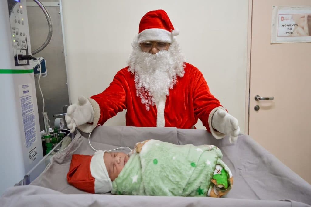 Primeiro bebê que nasceu no Natal em Manaus é de Iranduba