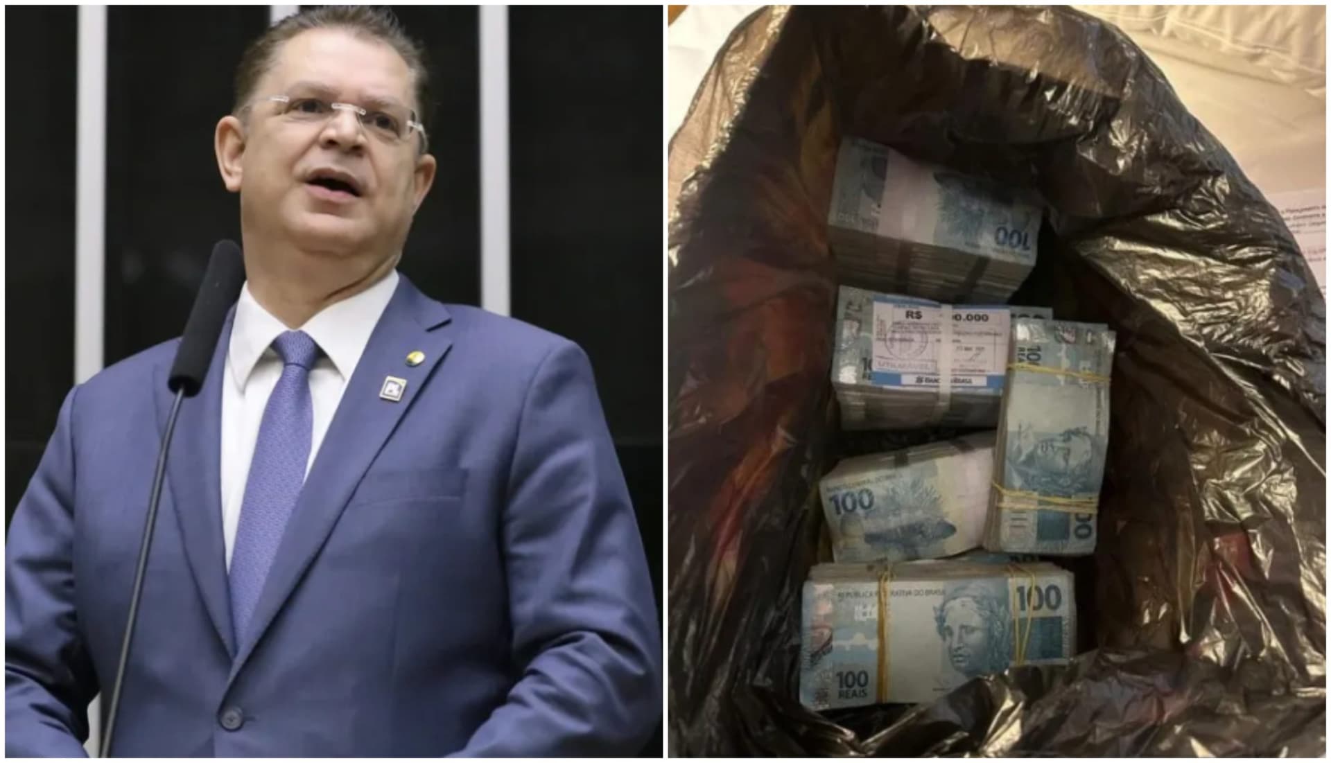 PF apreende cerca de R$ 400 mil na casa de Sóstenes Cavalcante