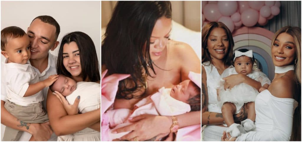 Bebês de famosos que nasceram em 2025; confira retrospectiva