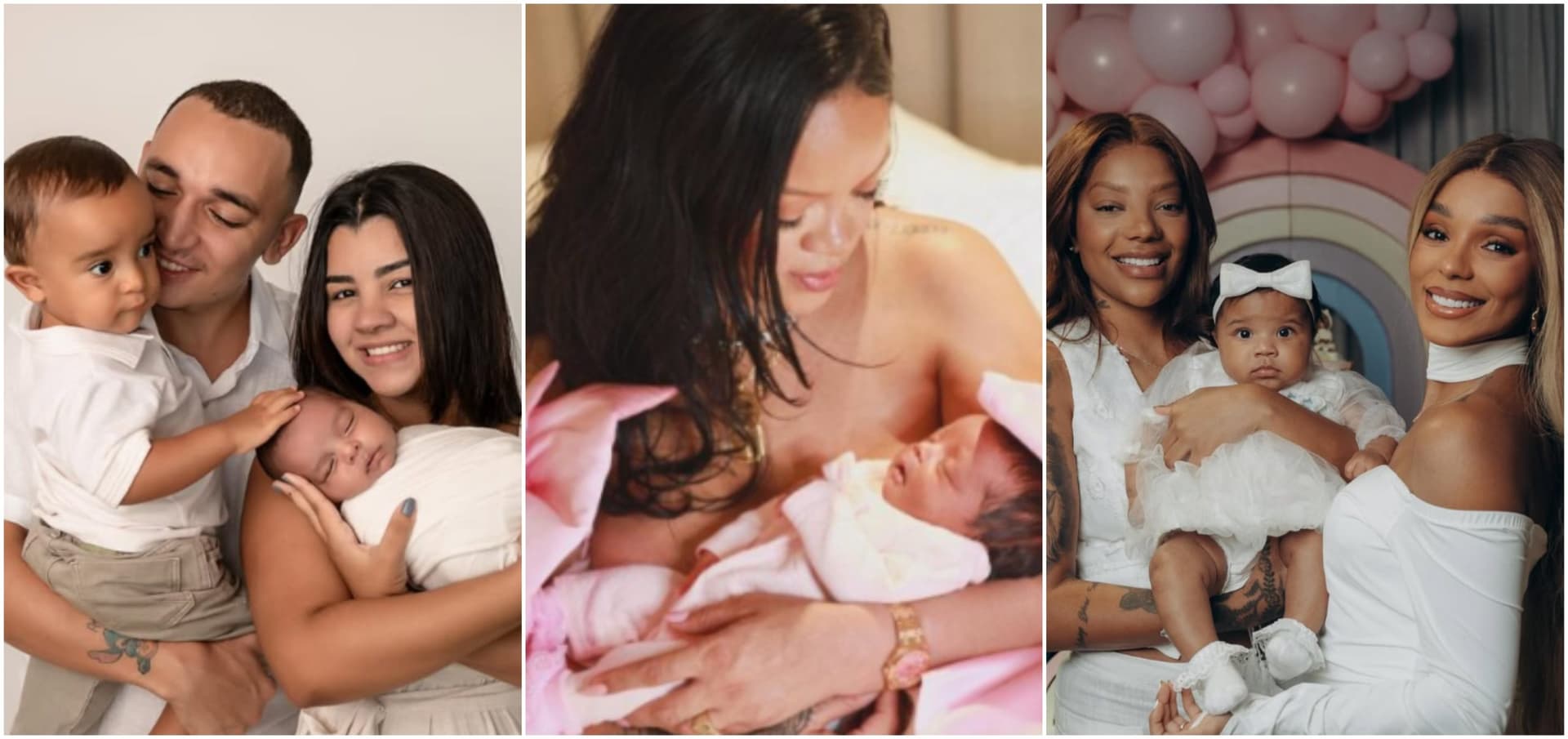 Bebês de famosos que nasceram em 2025; confira retrospectiva