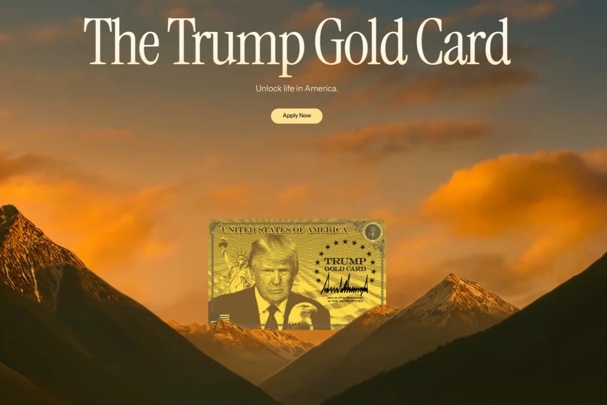 “Gold Card”: Trump lança visto para os EUA que custa 1 milhão de dólares