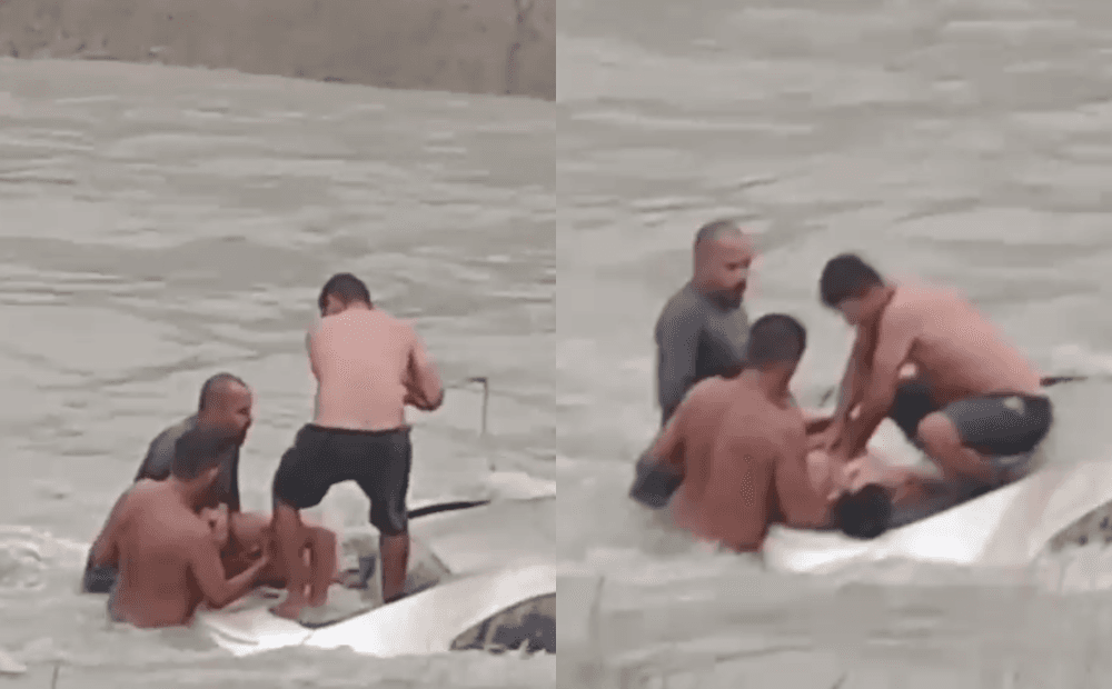 Jovem resgatado de carro que caiu em igarapé morre em hospital de Manaus