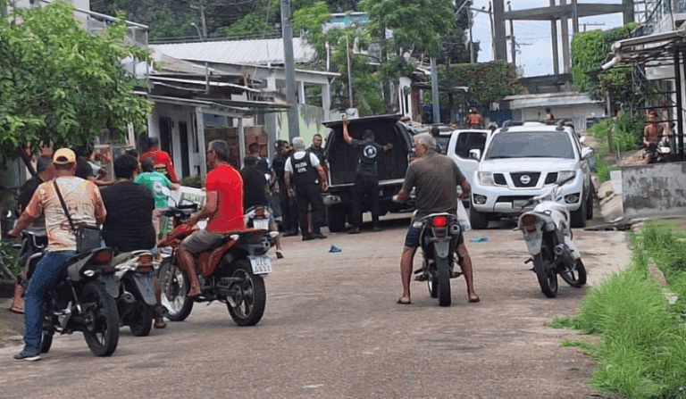 IMAGEM FORTE: Homem é preso após matar cachorro enforcado e arremessar corpo no chão em Borba