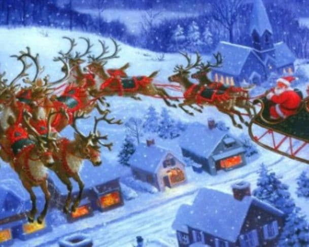 Por que o trenó do Papai Noel é puxado por renas? Conheça a história