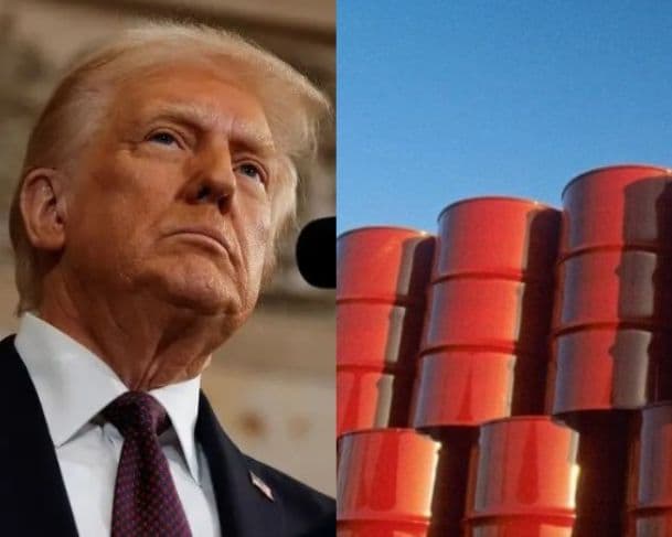 Trump anuncia venda de até 50 milhões de barris de petróleo venezuelano