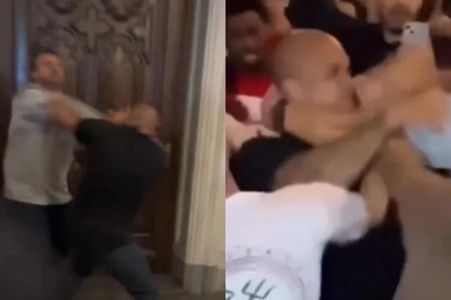 VÍDEO: Políticos de direita brigam com manifestantes de esquerda em ato do 8/1 na USP