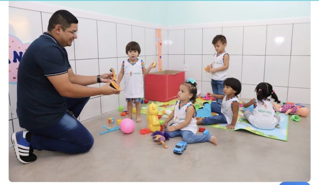 Manaus registra mais de 8 mil inscrições em creches na rede municipal