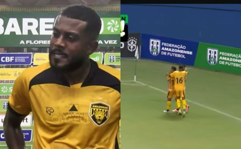 Amazonas FC vence Manaus por 2 a 1 com gol de Cirino e se aproxima da semifinal