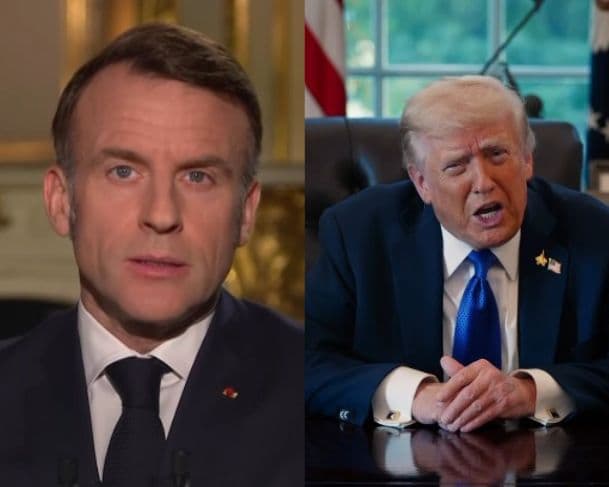 Trump divulga mensagens privadas de Emmanual Macron sobre a Groenlândia