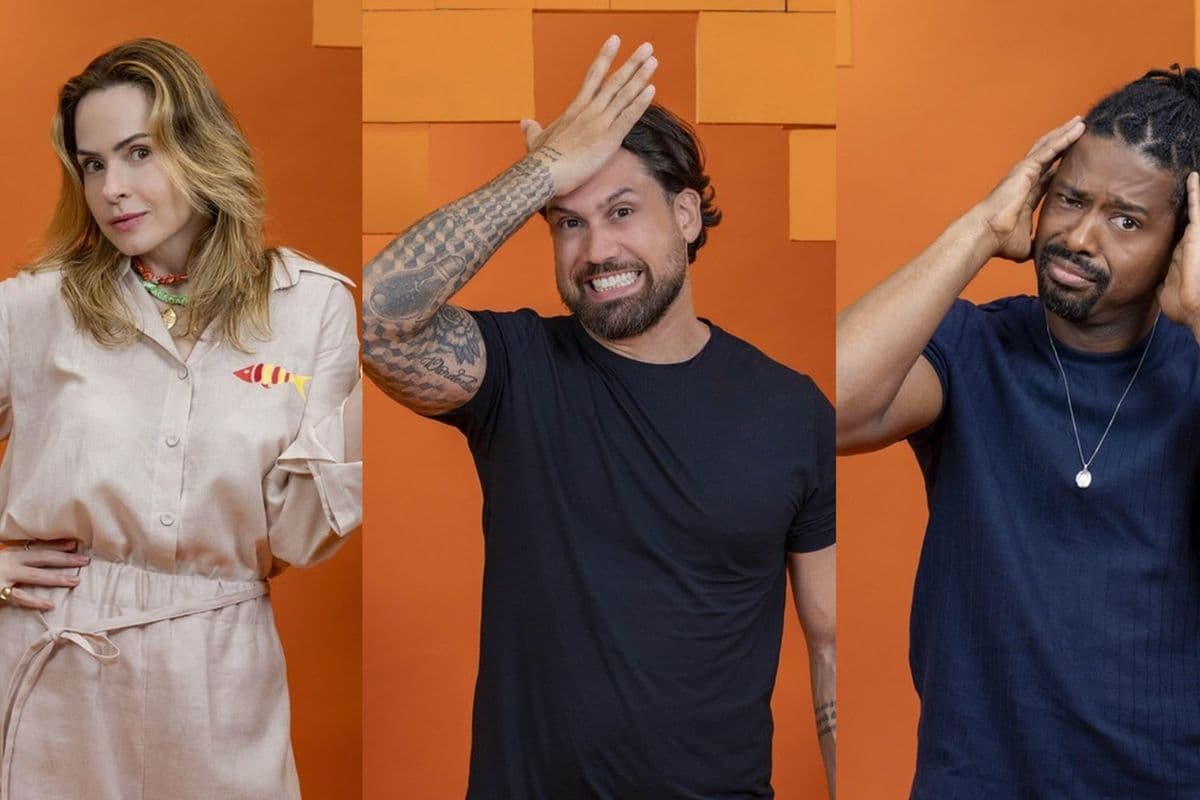 BBB 26: terceiro paredão formado com Ana Paula, Brigido e Leandro na berlinda