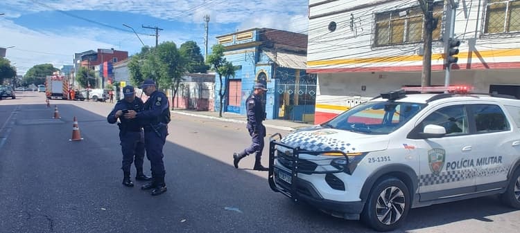 Explosivo é detonado no Centro de Manaus após denúncia de passageiros de ônibus