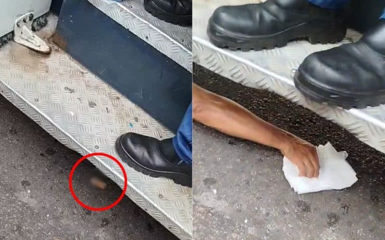 VÍDEO: Motorista tem dedo decepado em acidente com ônibus Tarumã