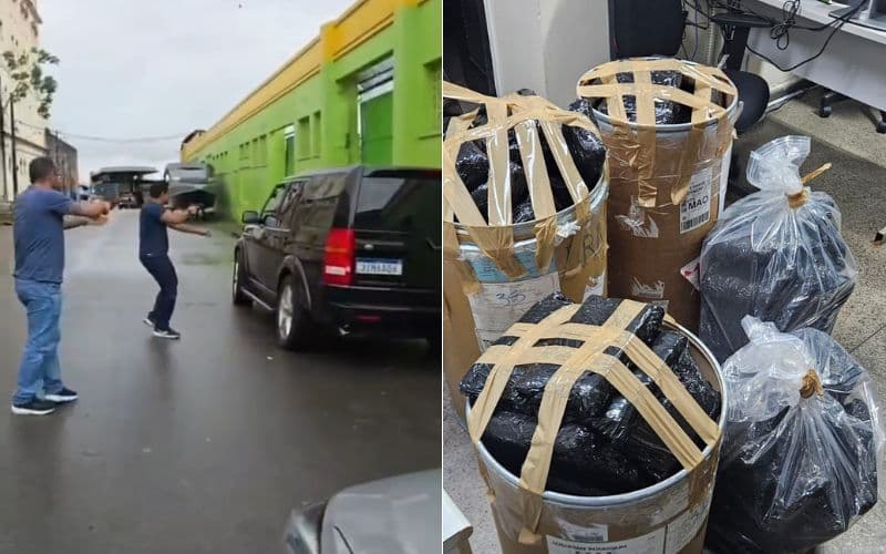 153 kg de drogas avaliados em R$ 3 milhões são apreendidos em Manaus; veja vídeos