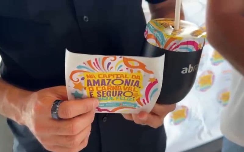 Campanha vai distribuir 35 mil “camisinhas de copo” no Carnaval de Manaus