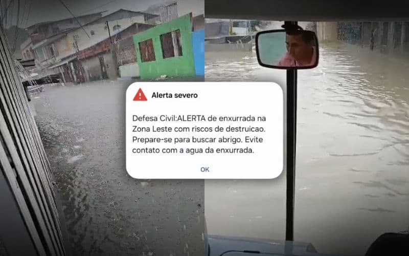 Defesa Civil Alerta: como funciona o sistema que avisa população sobre chuvas fortes em Manaus