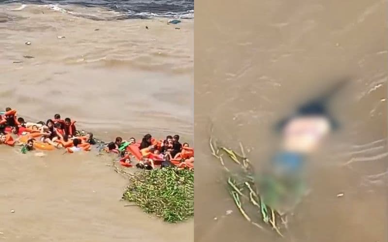 URGENTE: Embarcação naufraga com dezenas de passageiros no Rio Solimões; veja vídeos