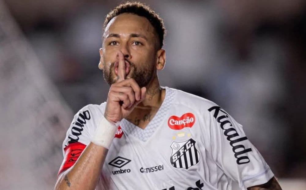 Neymar faz dois gols e Santos vence Vasco na Vila Belmiro