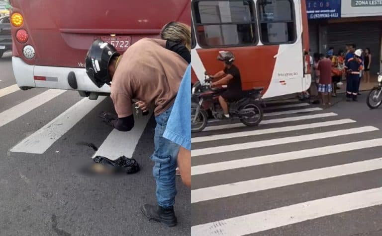 Passageiro perde o braço após acidente envolvendo ‘amarelinhos’ em Manaus