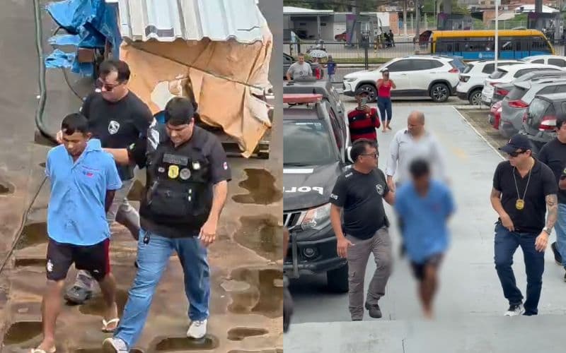 Suspeito confessa que matou amigo a facadas por toque íntimo após bebedeira em Manaus