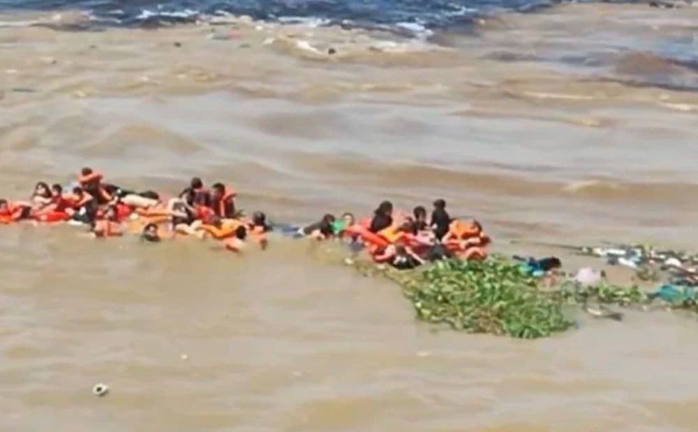 Duas mortes são confirmadas em naufrágio de lancha no Encontro das Águas