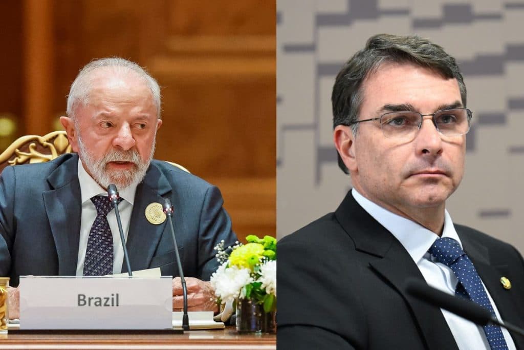 Pesquisa aponta empate técnico entre Lula e Flávio Bolsonaro em cenário de 2º turno