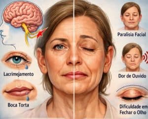 Paralisia de Bell: entenda o distúrbio que entorta a boca e músculos do rosto