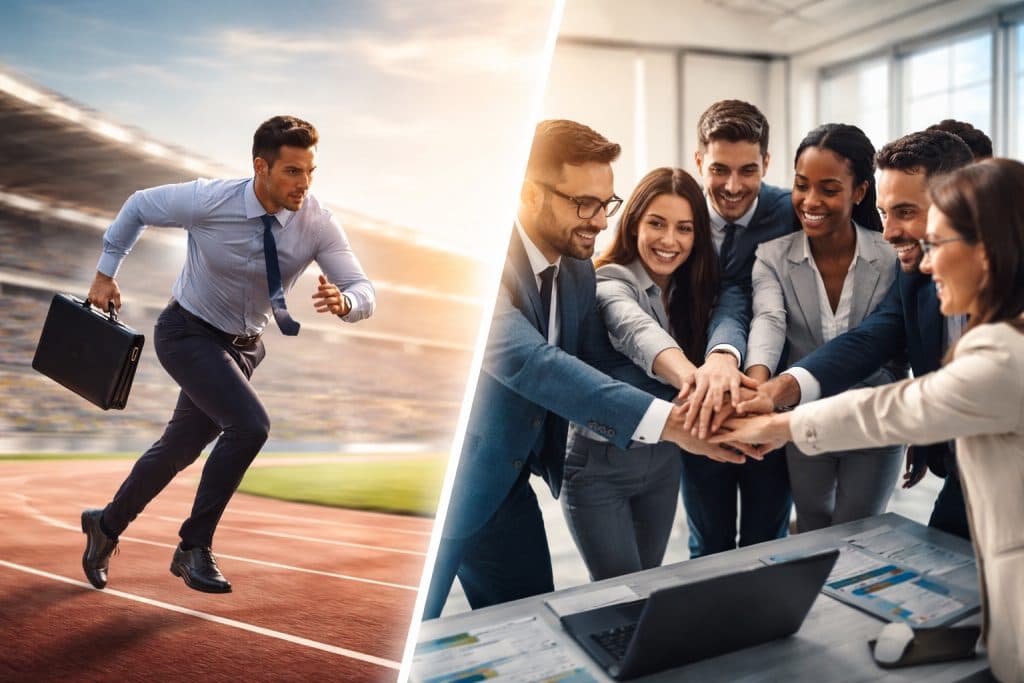 O que os esportes individuais ensinam, e os coletivos constroem nas empresas