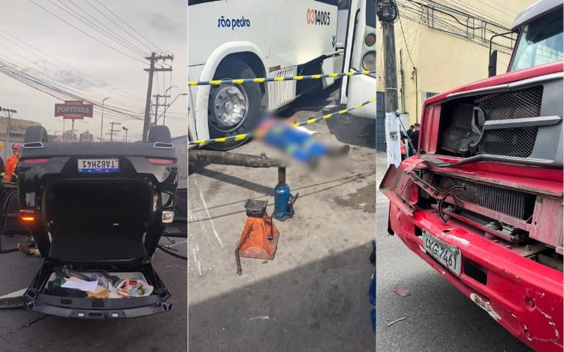 Três mortes em poucas horas: Manaus registra acidentes fatais nesta sexta-feira