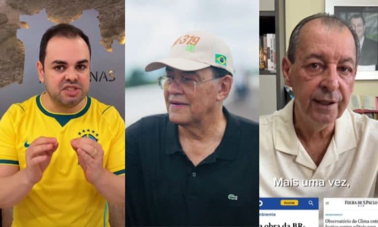 Omar, Braga e Cidade se manifestam sobre ação judicial do Observatório do Clima contra BR-319