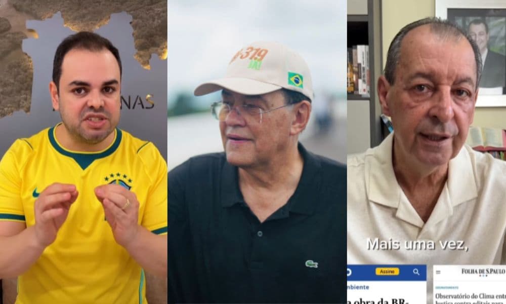 Omar, Braga e Cidade se manifestam sobre ação judicial do Observatório do Clima contra BR-319