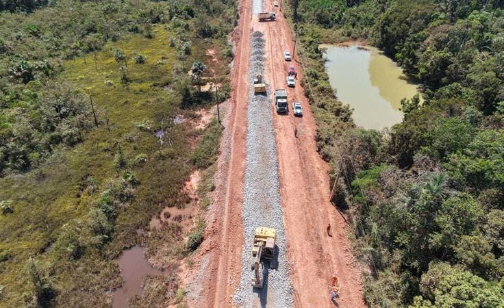 Governo federal libera R$ 10 milhões para obras na BR-319 entre Manaus e Rondônia