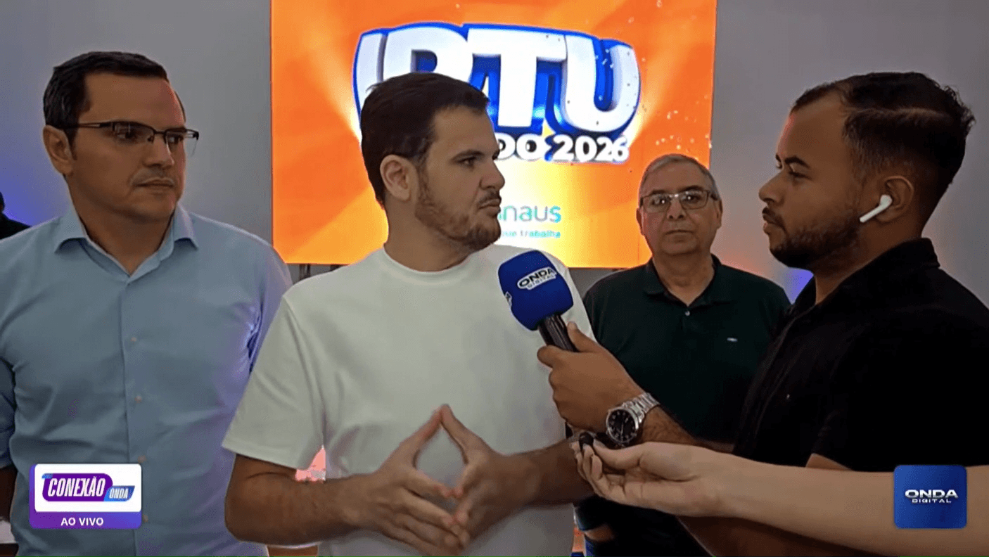 Prefeito de Manaus diz que valor arrecadado do IPTU é o mesmo gasto em limpeza pública