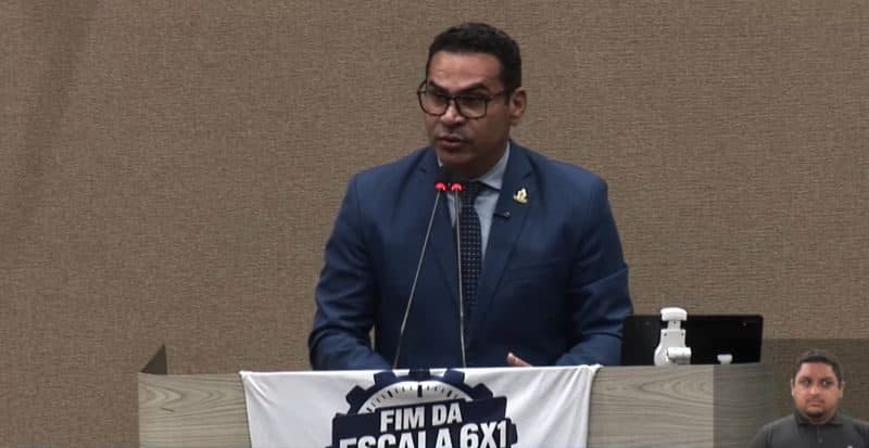 Vereador defende fim da escala 6×1 e cobra posicionamento de deputados federais
