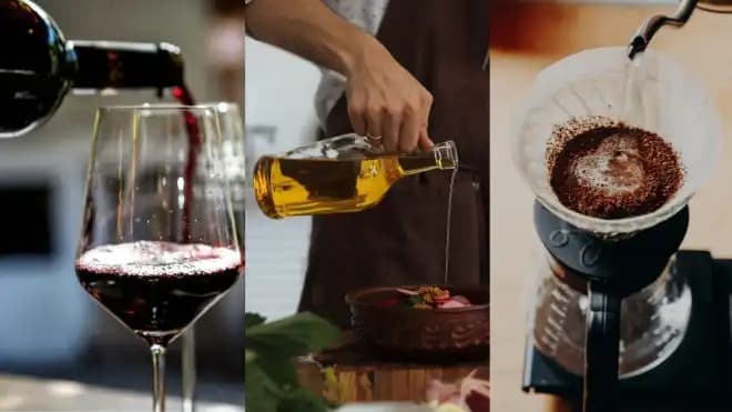 Azeite, vinho e café estão entre os alimentos mais falsificados do Brasil