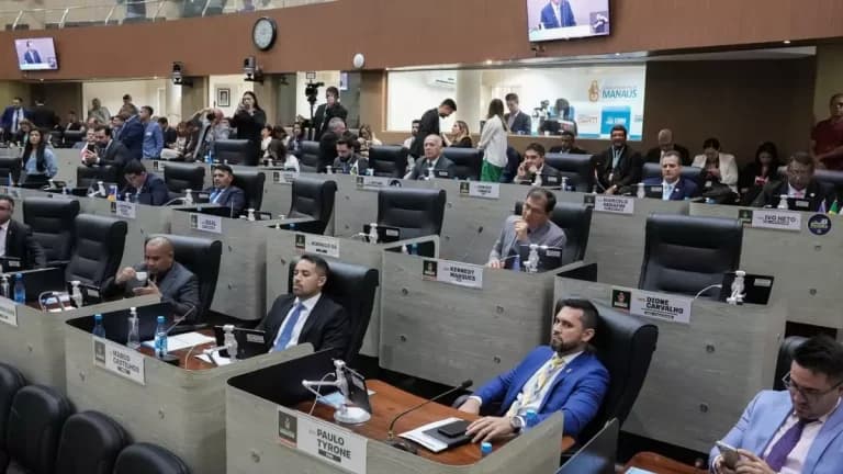 Vereadores aprovam urgência para projeto de sustentabilidade fiscal de Manaus