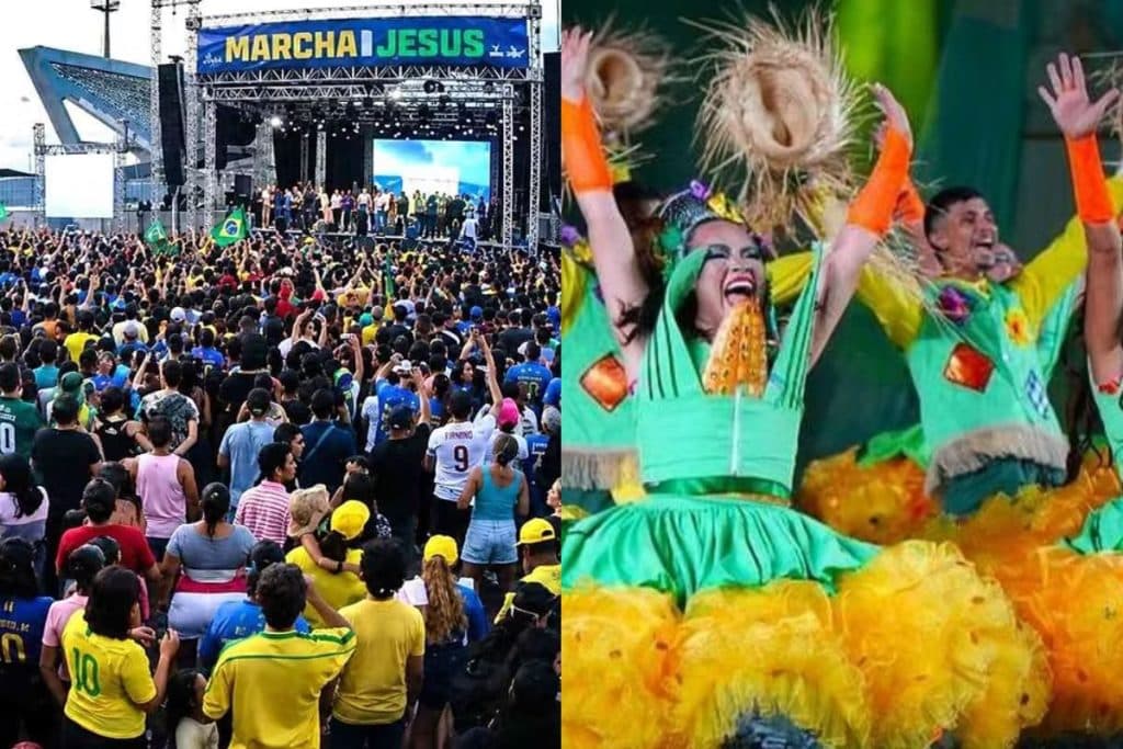 Festival Folclórico do Amazonas e Marcha para Jesus movimentam o fim de semana em Manaus