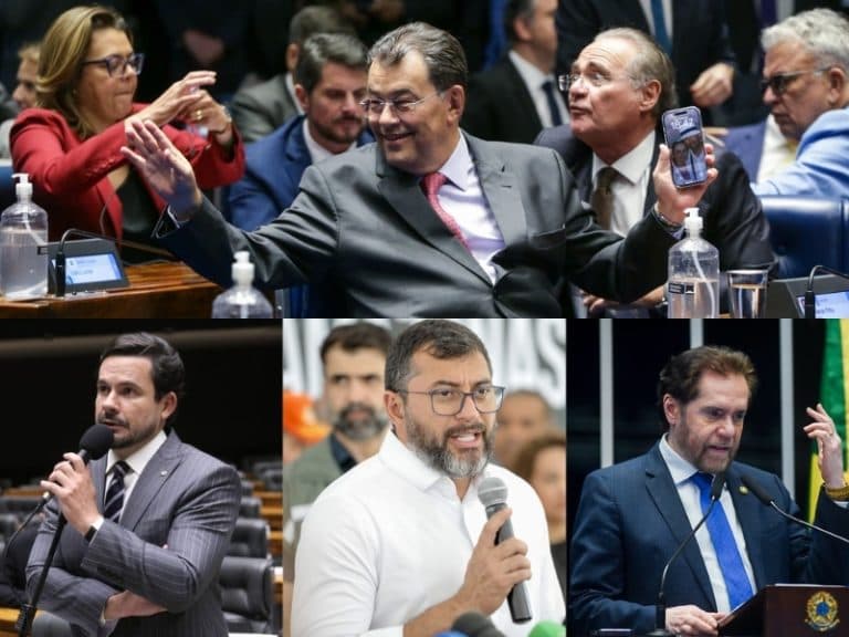 Pesquisa: Eduardo Braga lidera corrida ao Senado, seguido por Capitão Alberto Neto