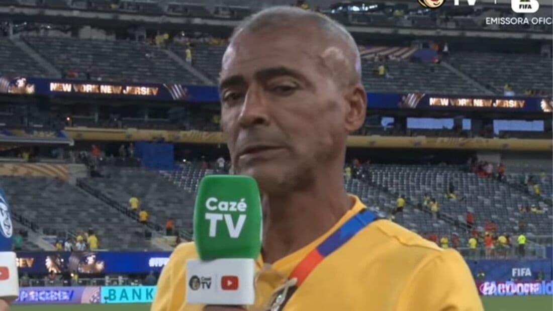 Romário pode perder salário da CazéTV para quitar dívida milionária